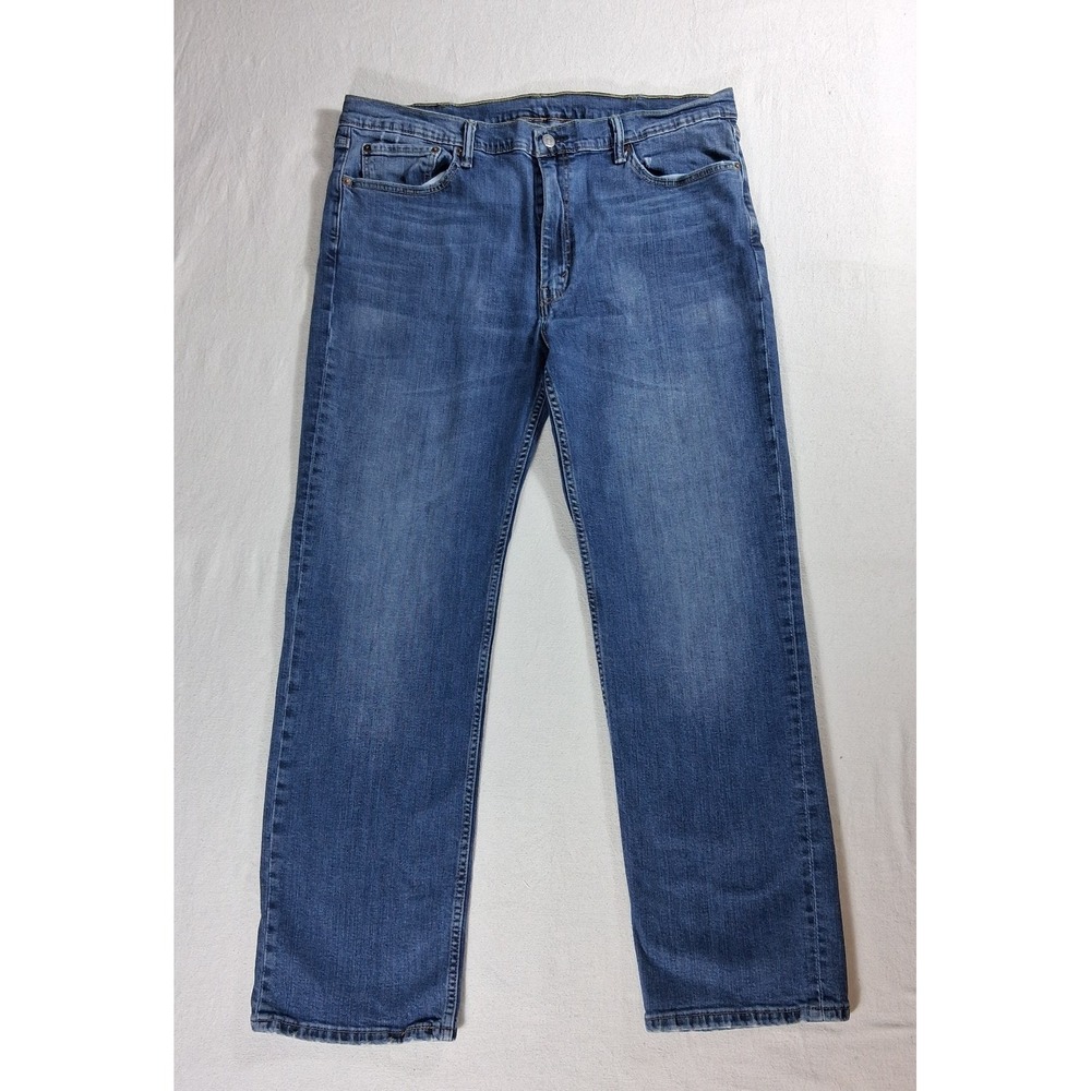 Levi's 514 Straight Jeans Mens 40x32 Medium Wash Denim Regular Fit Classic